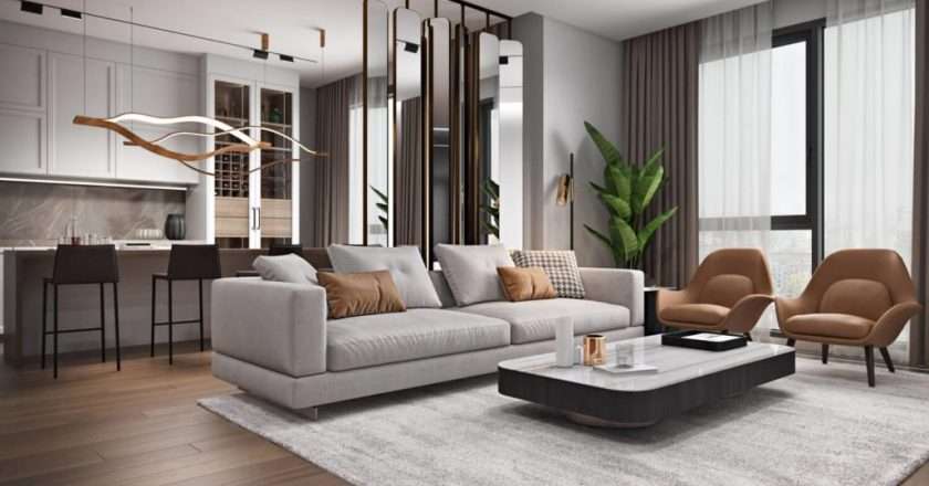 Декор пола в квартире