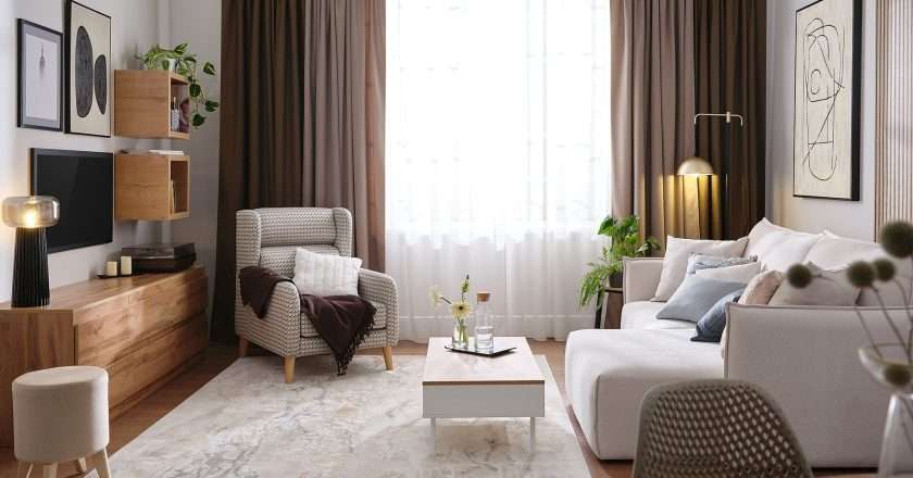 Дизайн небольшого зала в квартире: создание уюта и функциональности