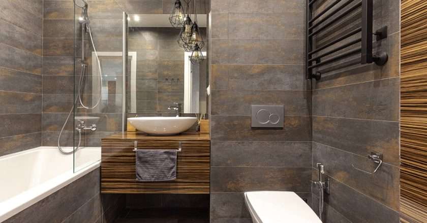 Дизайн совмещённой ванной комнаты и санузла фото