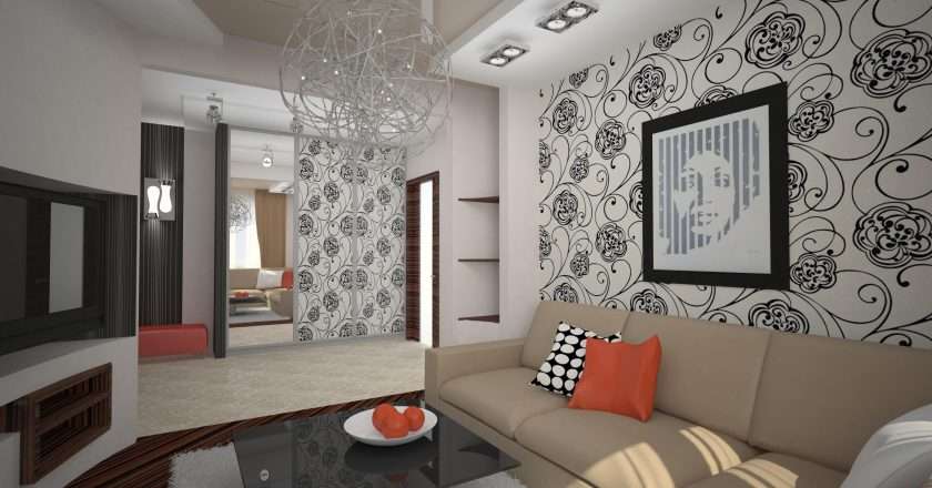 Дизайны залы в панельных квартирах фото