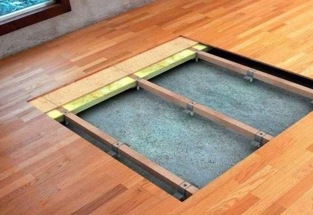 Изолируем пол в квартире