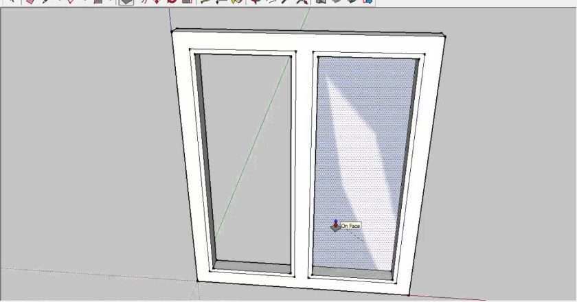 Как в Скетчапе добавить окна и двери