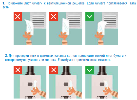 Как проверить, если вентиляция в квартире работает
