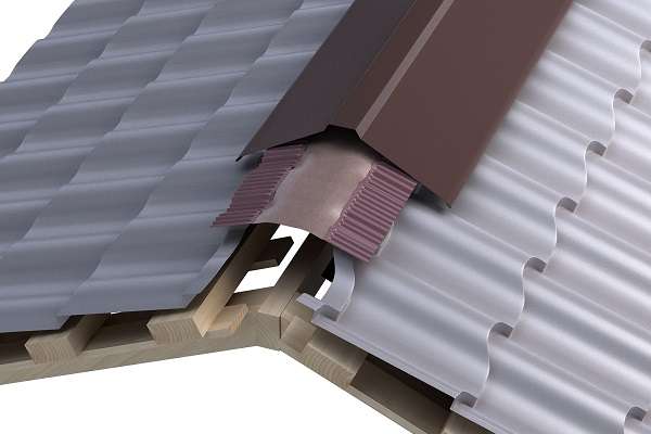 Конек для кровли крыши: Выбор, типы и монтаж