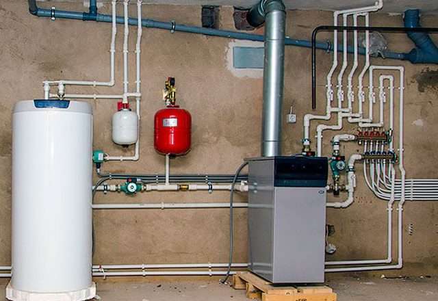 Монтаж систем отопления для частного дома