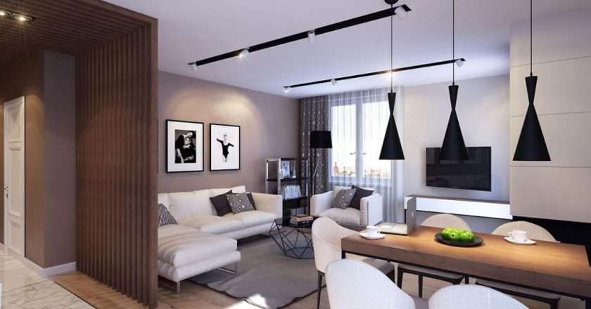 Освещение для квартиры студии