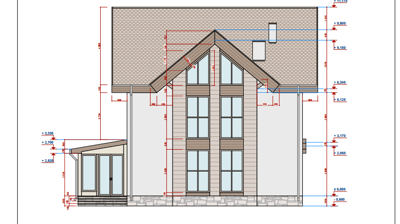 Проект дома с фасадами: тенденции, материалы и этапы разработки
