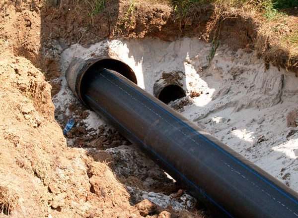 Прокладка трубы в трубе канализация