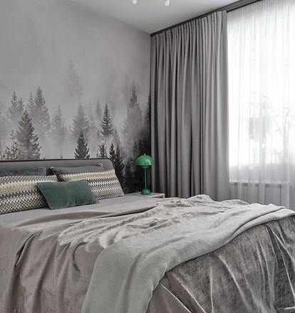 Простейший дизайн для спальни