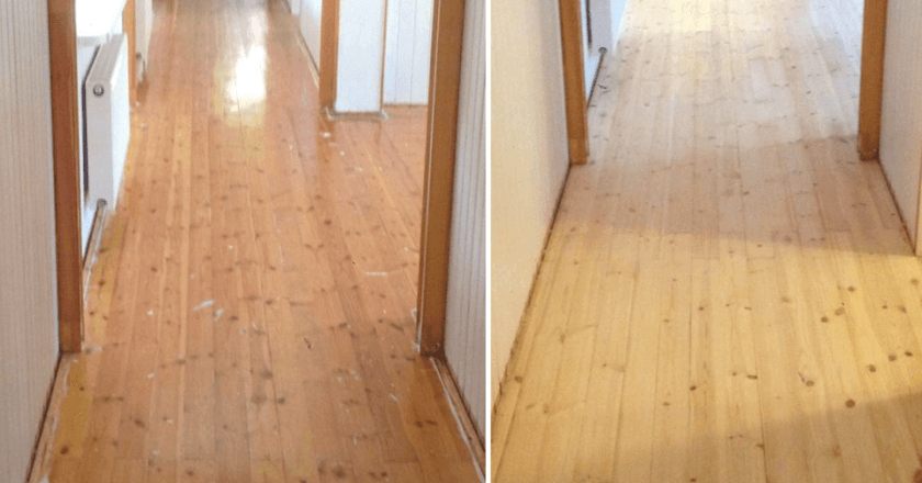 Реставрация деревянного пола в квартире