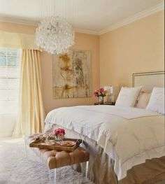 Спальня дизайн персиковой спальни